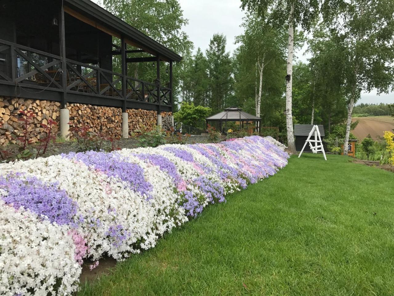 Affittacamere Ritz Garden Niji Biei Esterno foto